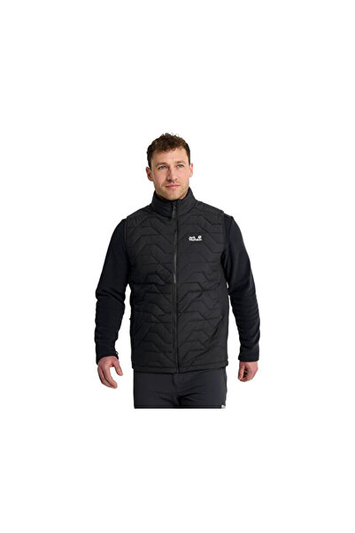 Jack Wolfskin Flextrek Ins Vest m Men's Outdoor Vest A66335-6000 Black