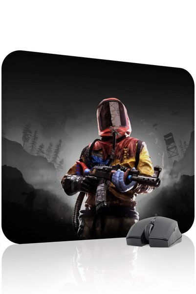 mousepad bastir Ръст 48x40 Геймърска подложка за мишка с неплъзгаща се гумена...
