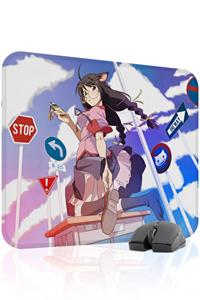 mousepad bastir monogatari Anime 48x40 Gaming Mouse Pad Αντιολισθητική Βάση α...