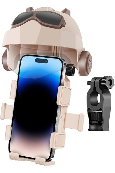 Generic Bike Phone Holder Anti-Slip Handlebar with Sunshade