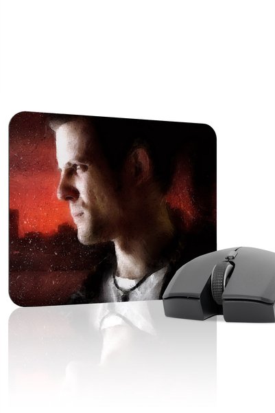 mousepad bastir Max Payne 22X18 Player Gaming Mouse Pad Non-Slip Rubber Base ...