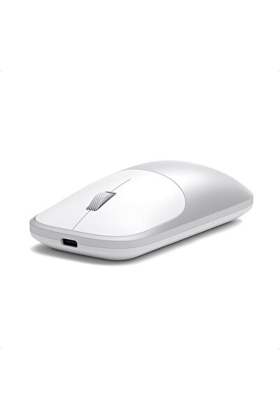 Satechi Slim EX Wireless Mouse, Bluetooth & 2.4 GHz, Quiet Clicks, Silver