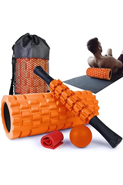 GENERAL 5 in 1 Foam Roller Set Deep Tissue Muscle Massage Foam Roller Set for...