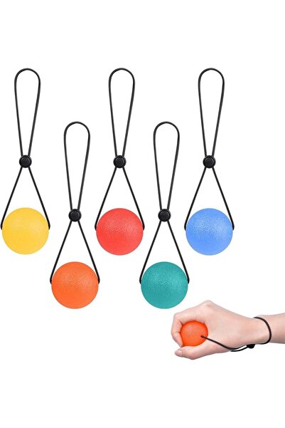 SYOSI Stress Ball Portable Squeeze Stress Relief Balls Strengthen Hand Exerci...