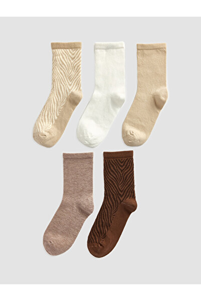 LC Waikiki I Embroidered Women's Socks 5-Pack from Freezen Store
