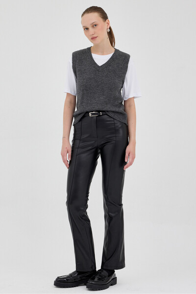 Serenity V-Neck Zero Sleeve Sweater