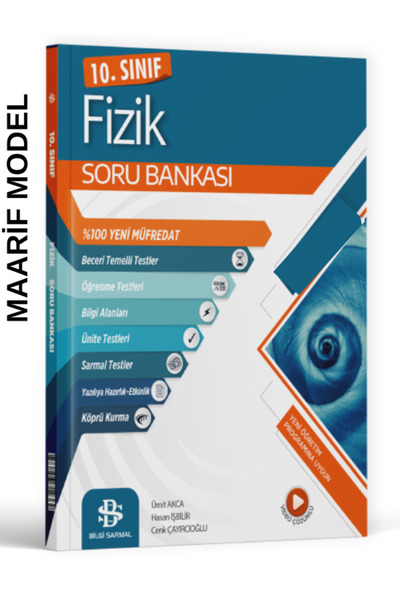 Bilgi Sarmal Yayınları Bilgi Sarmal 10. Sınıf Fizik Soru Bankası x (Maarif Mo...