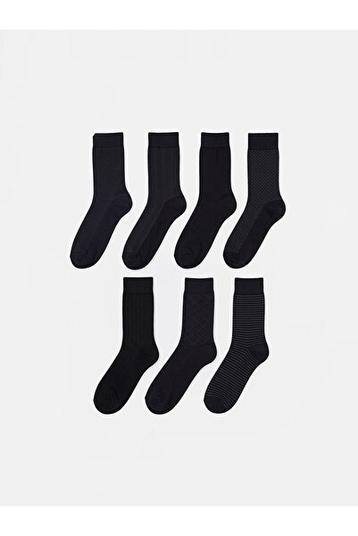 LC Waikiki I Embroidered Bamboo Men's Socks 7-Piece Pack from Freezen Store