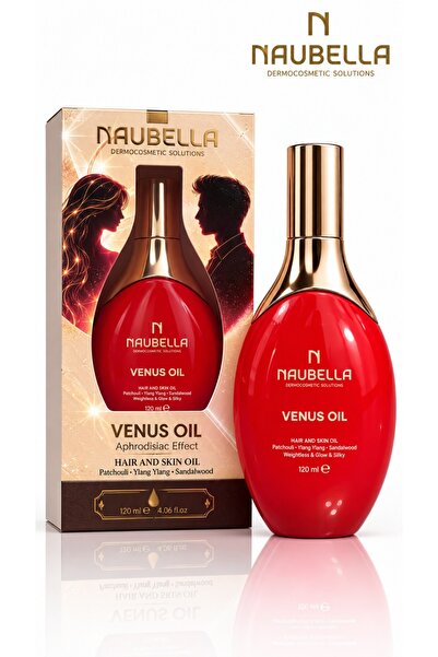 Venüs Oil / Saç ve Cilt Bakım Yağı 120 ML / Gün Boyu Etkileyici Koku / Ağırlık Yapmaz