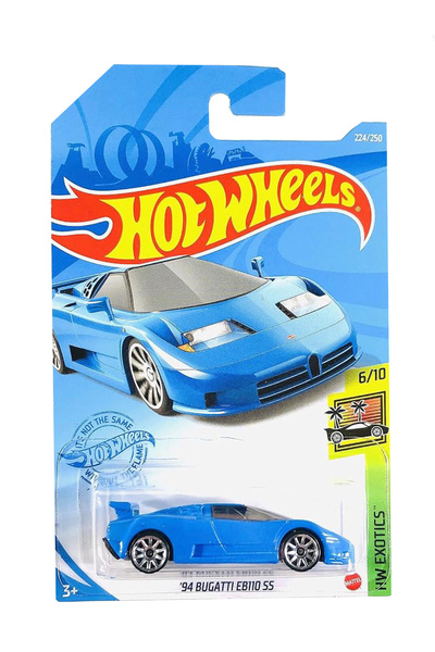 HOT WHEELS '94 Bugatti EB110 SS Uzun Kart Oyuncak Araba