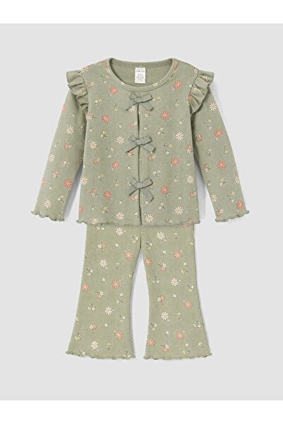 LC Waikiki I Flower Embroidered Baby Girl Set from Freezen Store
