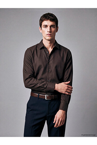 LC Waikiki I Narrow Fit Dobby Men's Shirt from Freezen Store