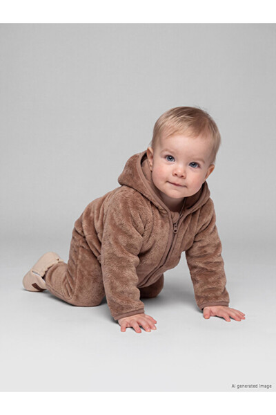 LC Waikiki I Plush Hooded Baby Boy Set from Freezen Store
