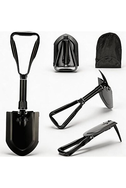 GENERAL Folding Survival Shovel 580mm,50# high-carbon steel Entrenching Tool,...