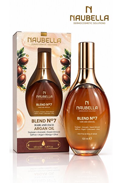 Blend No 7 Argan içerikli Saç Vücut ve Cilt Bakım Yağı 120 ml