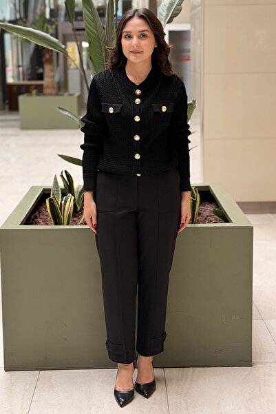 sentez giyim Sentez Matrix Apoletli Trousers
