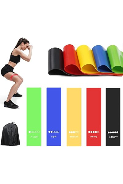GENERAL Yorxing Resistance Loop Exercise Bands Elastic Fitness Bands Multi Re...