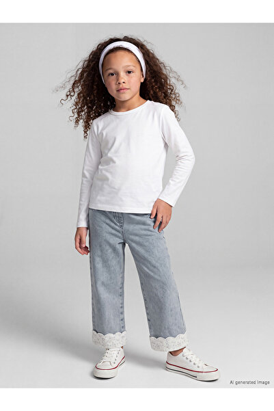 LC Waikiki I Wide Leg Girls' Jean Pants from Freezen Store