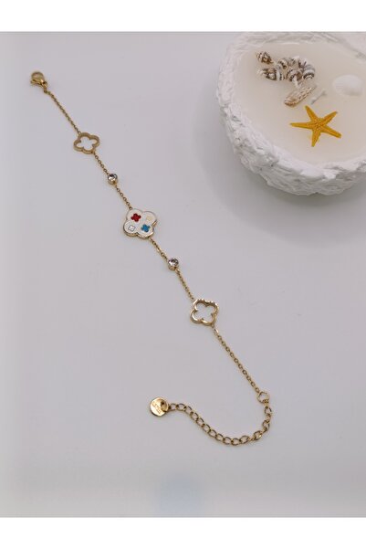 Generic Brand Elegant, Fine Chain, Clover Model Bracelet