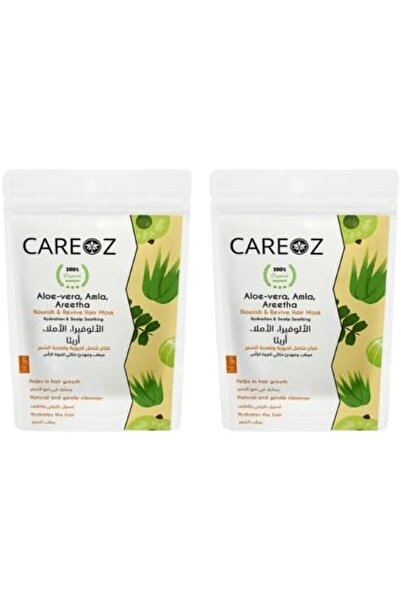 CAREOZ قناع الشعر بالألوفيرا والأملجا والأريثا (قطعتان)
