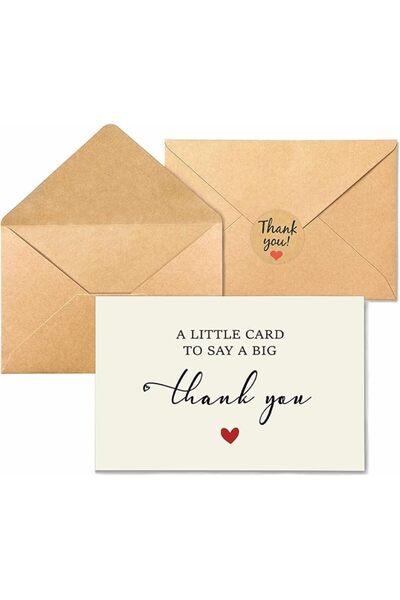 X SPRING Thank You Cards, 20 Pack Greeting Cards with Envelopes, All Occasion...