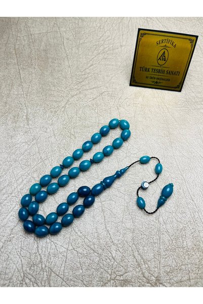 TTS TÜRK TESBİH SANATI Sikma Amber Artisan Work Prayer Beads