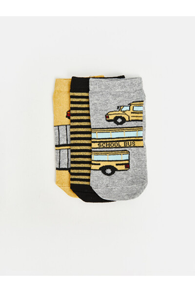 LC Waikiki I Embroidered Boys' Bootie Socks 3-Piece Set from Freezen Store
