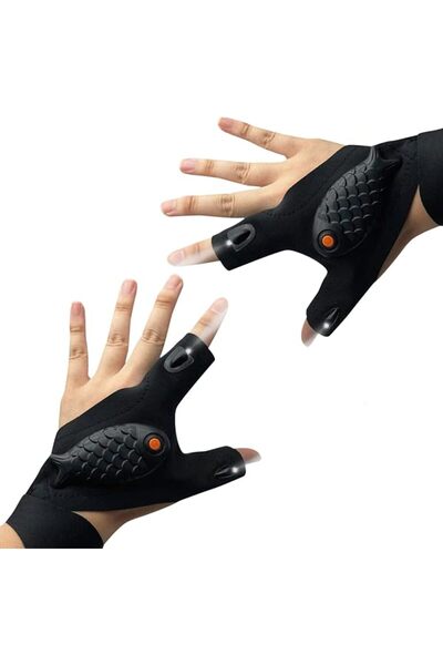 Bukela Rechargeable Flashlight Gloves Gifts for Men Women Handsfree LED Flash...