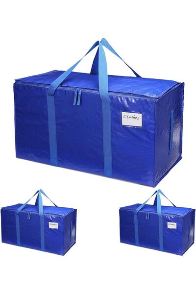 GENERAL Moving Bags 108L 2Pcs With Sturdy Handle, Large Heavy Duty Storage Pa...