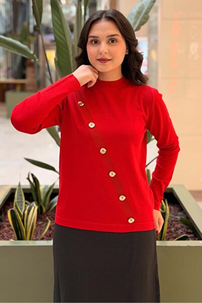 Nuss Mercerized Tunic with Cross Button Accessories
