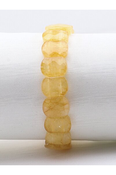 Esha Store Natural Stone Citrine Natural Gemstone Bracelet Eubrstrn Abundance, Prosperity and Success