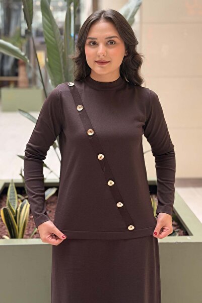 Nuss Mercerized Tunic with Cross Button Accessories
