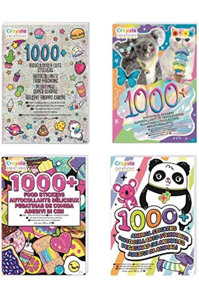 Vans x Crayola Crayola Fashion Angels Sticker Album – 1000+ Colourful Sticker...