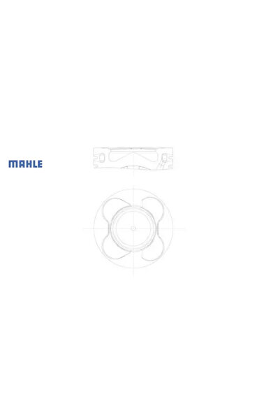 MAHLE Pıston segman 84.5mm 0.50mm bmw m57 n2 e53 e60 e90 e65 e83 e70 e71 e72 11257792745/