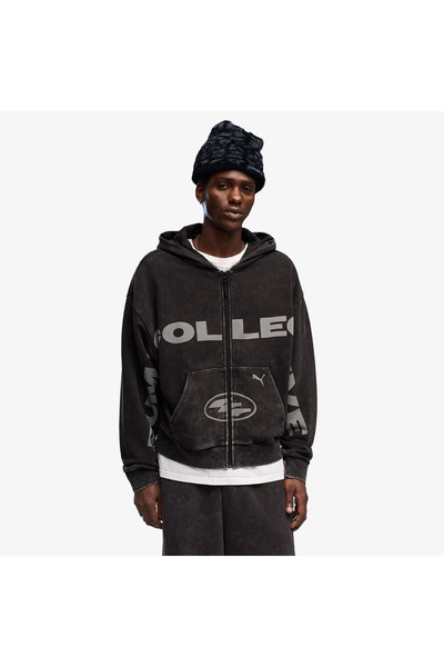 Puma Spc Boxy Full Zip Unisex Siyah Sweatshirt