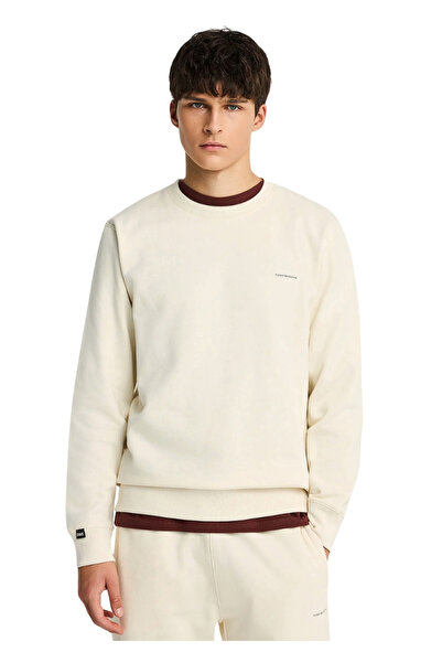 Funky Buddha Ανδρικό Φούτερ FBM014-003-06 – Chalk - xl