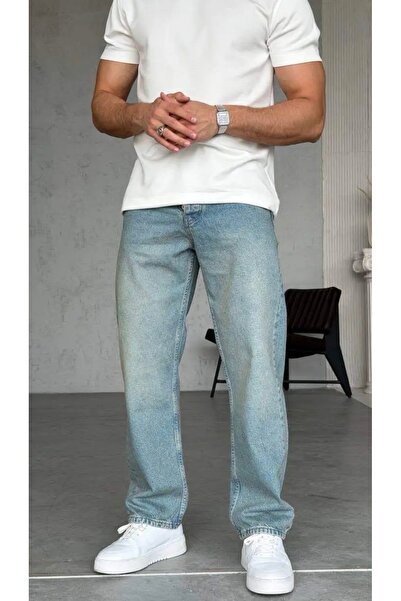 Gambocci Men's Denim Stonewashed Jeans