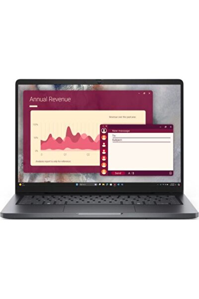 Dell Laptop 14 " Pro 14 Intel 5 120U (12MB 5GHz) 16GB DDR5 1TB SSD Intel Grap...