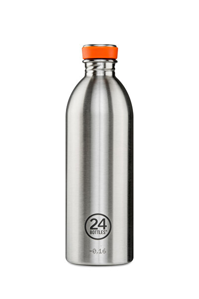 24Bottles Urban Bottle Brushed Steel Paslanmaz Çelik Su Şişesi 1000 ml Gümüş