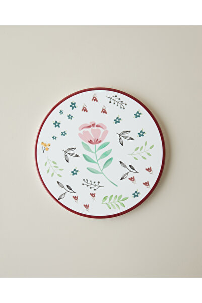 English Home Rustic Florals Seramik Nihale 16 cm Pembe - Yeşil