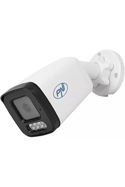 PNI Camera supraveghere video IP515J POE bullet 5MP 2.8mm pentru exterior aud...