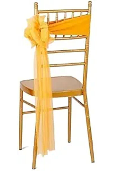 EHOME 5Pcs Wedding Chair Sashes Bows Chair Cover for Banquet Party Decoration...