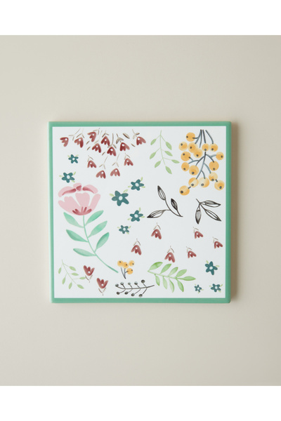 English Home Rustic Flowers Seramik Nihale 16 cm Pembe - Sarı