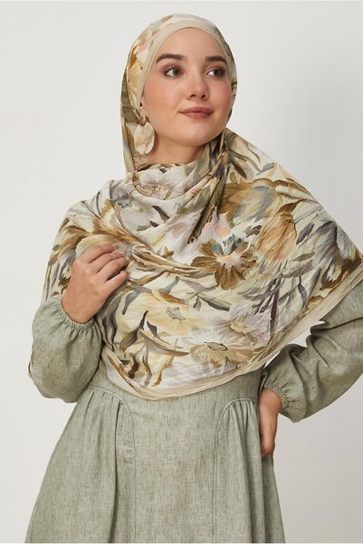 Alvina شال من الخيزران 4803