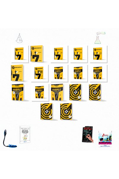 Hız Yayınları 7. Sınıf Tüm Kaynaklar - 17 Kitap + 4 Hediye