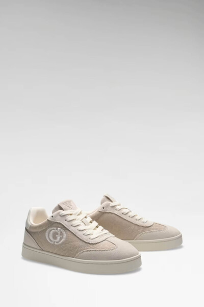 Guess Jacek süet Ekru Kadın Sneaker FLTJACLEA12