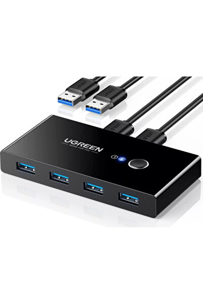 Ugreen Hub Multiport US216 USB la 4x USB 3.0 Selector Comutator de Partajare ...