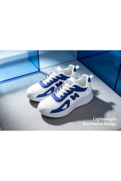 Huanhuan Shoe Men's mesh casual sports shoes thick sole wear-resistant breath...