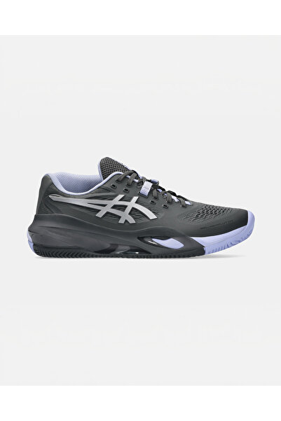 Asics GEL-RESOLUTION X CLAY NIGHT ENERGY Erkek Clay Grey/Jasper Green Tenis A...