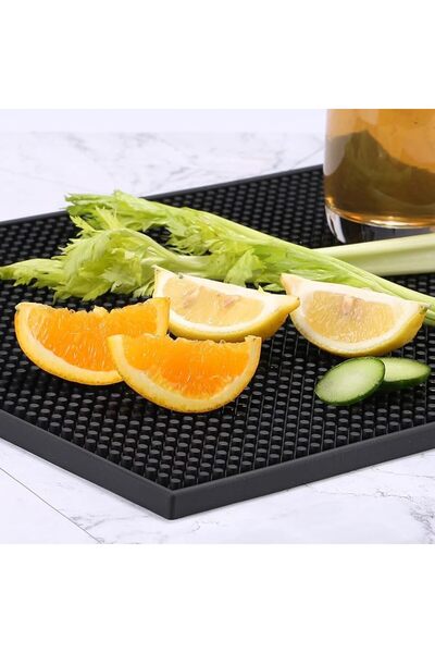 GENERAL XieNie Bar Mats, 17.72IN x 11.81IN Premium Bar Mat, 1CM Thick Coffee ...